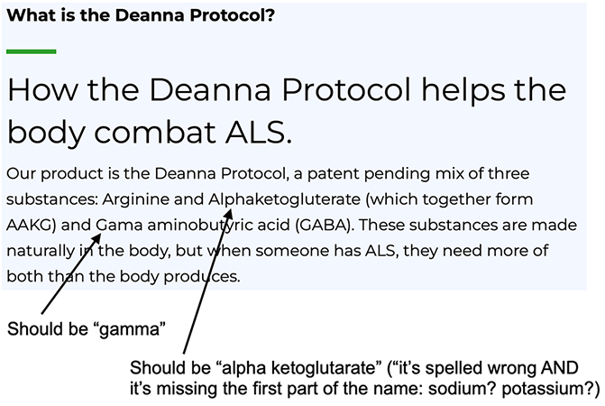 Deanna protocol 450